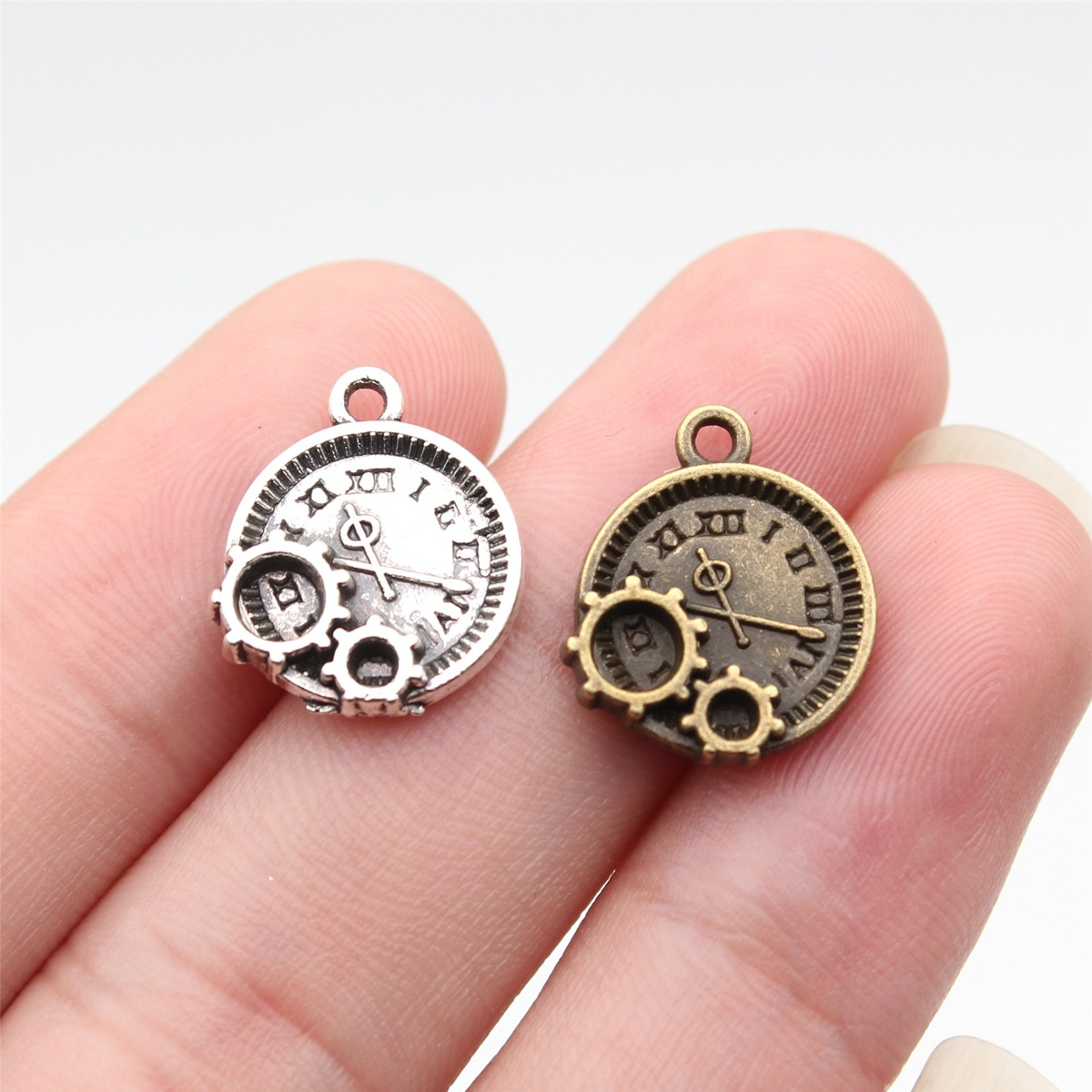 Vintage Urban Fashion - WYSIWYG 10 szt. 16x14mm 2 Kolory