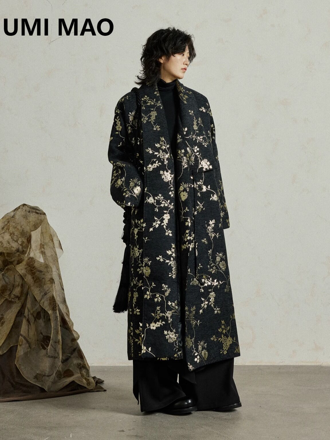 Vintage Trench Coat - Płaszcz trencz UMI MAO Zimowy Niszowy