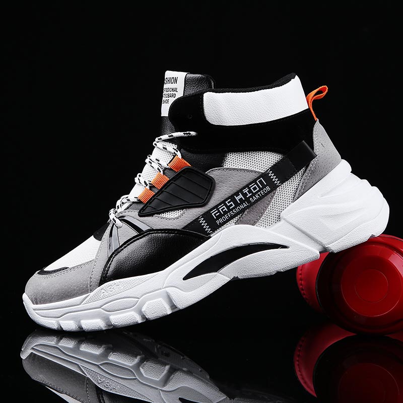 Vintage Fashion Brands Uk - Hightop letnie męskie buty sportowe męskie