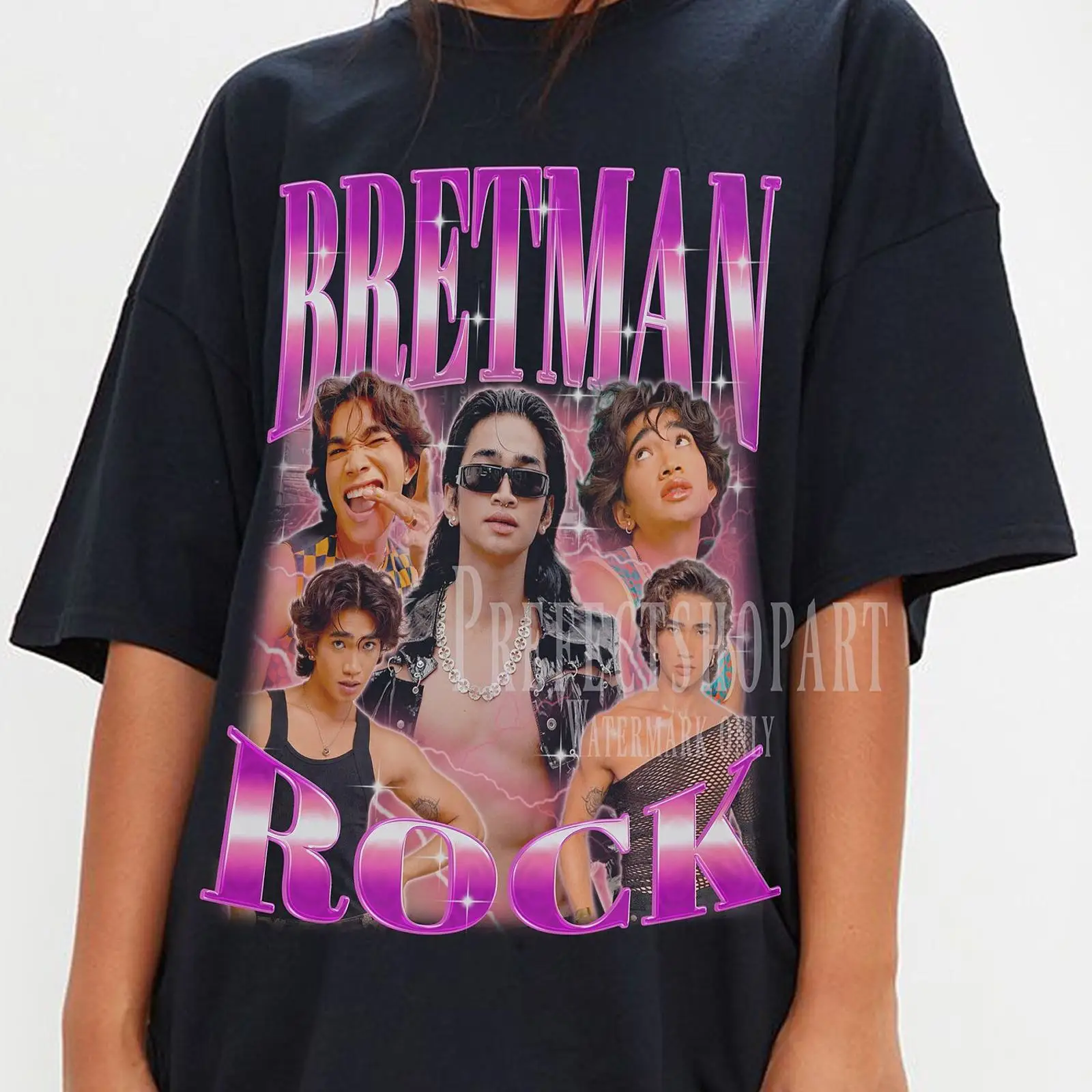 Vintage Fashion Influencers - Koszulka Bretman Rock Retro Vintage Influencer