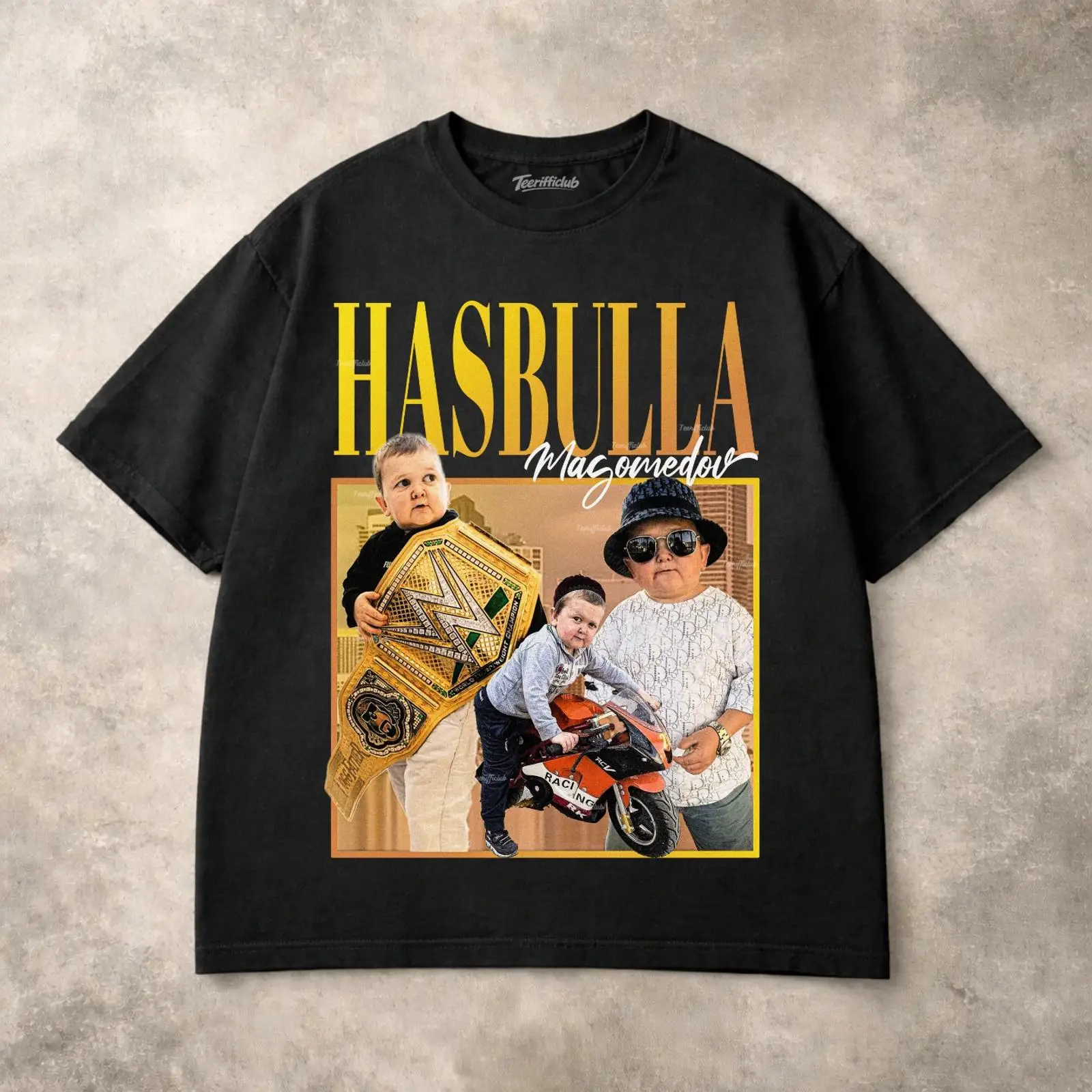 Vintage Fashion Influencers - Koszulka Hasbulla Śmieszny Meme Influencer Viralna
