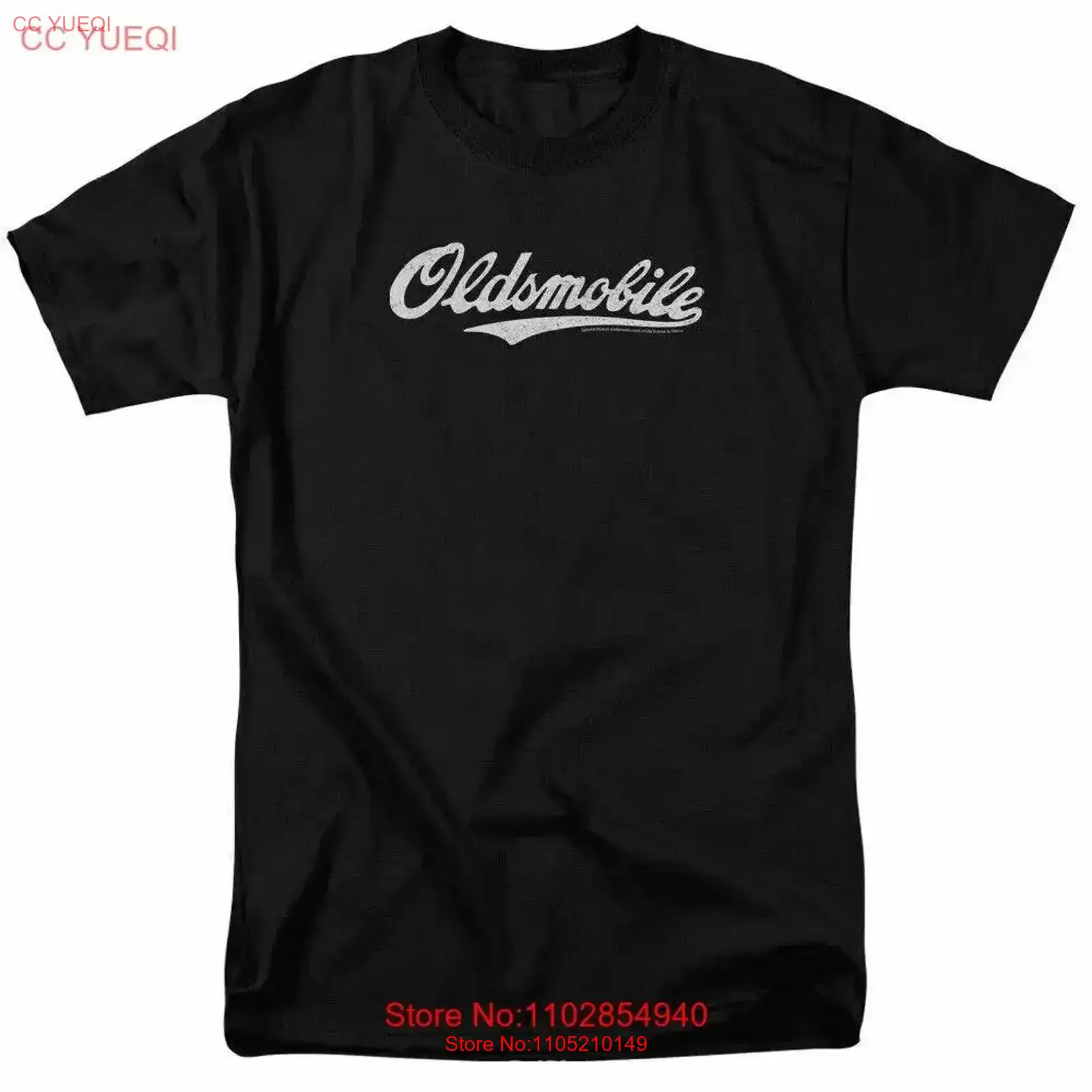 Vintage Fashion Logos - Koszulka męska z logo Oldsmobile w