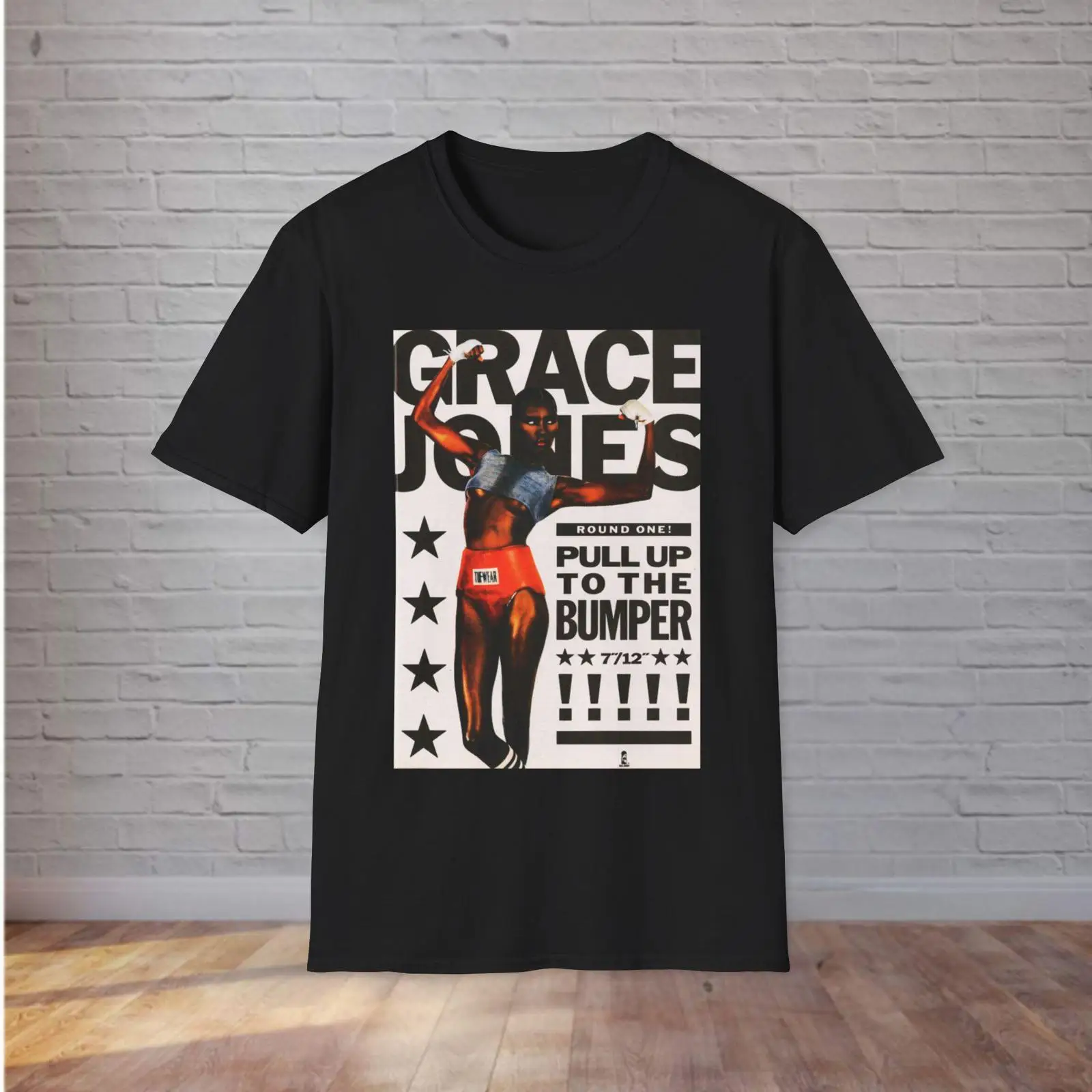 Vintage Fashion Pop Up - Koszulka Grace Jones Pull Up To
