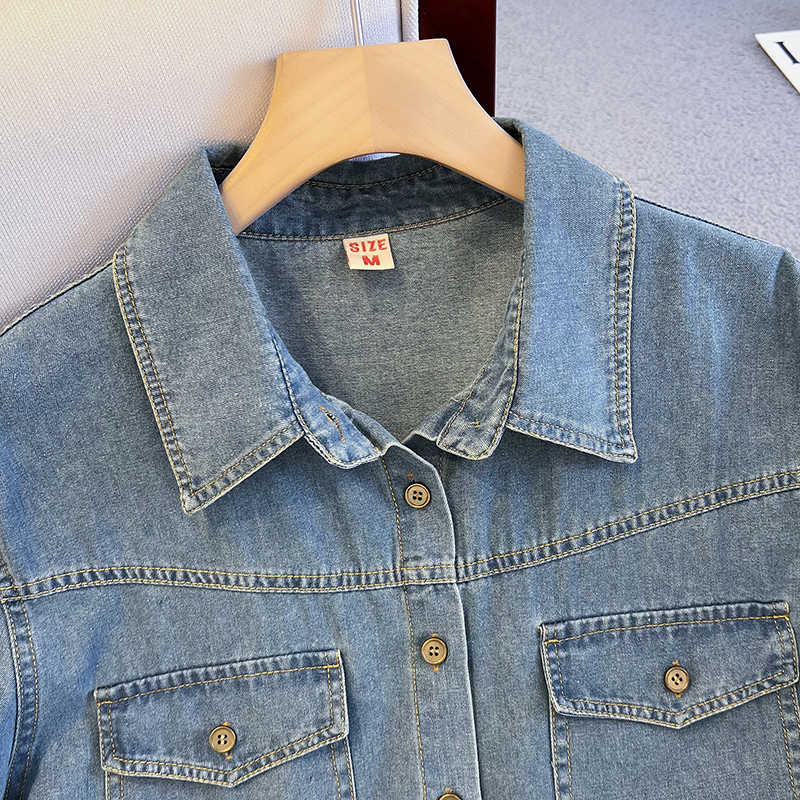 Damska koszula jeansowa w styl – Vintage Fashion Jacket recenzja i cena