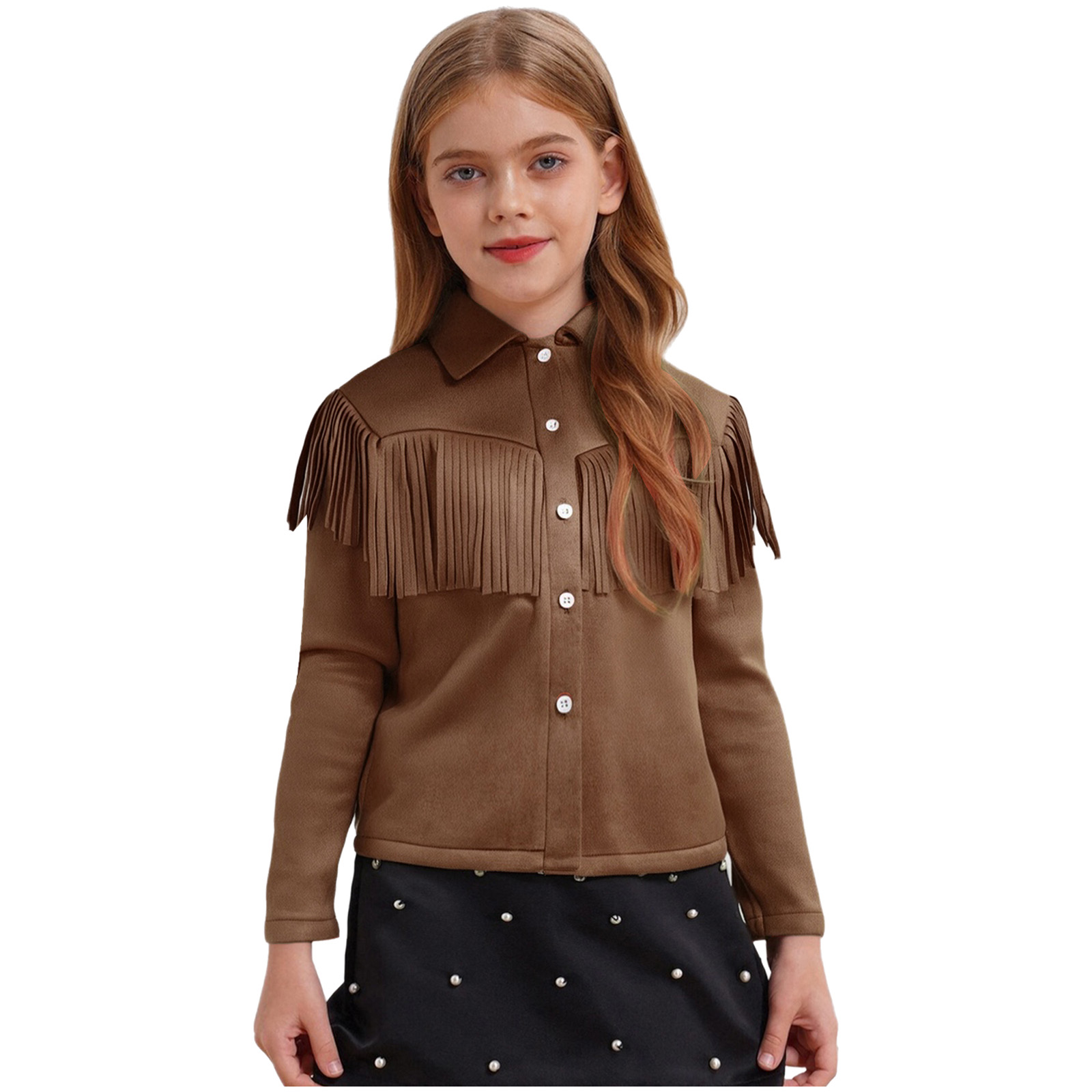 Chłopcy Dziewczęta Kostium Kow – Vintage Fashion Jacket recenzja i cena