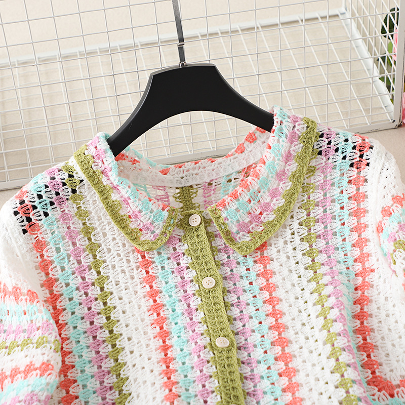 Koszula szydełkowa zapinana na – Crochet Top Boho recenzja i cena