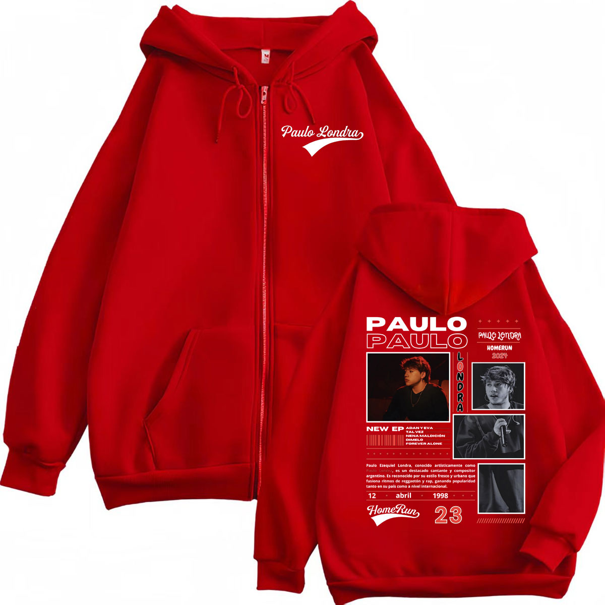 Raper Paulo Londra Homerun Alb – Vintage Fashion Pop Up recenzja i cena
