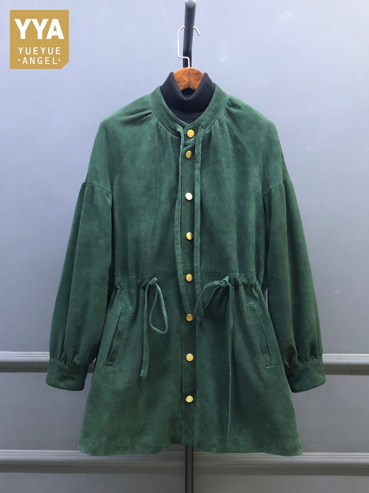 Damska kurtka z prawdziwej skó – Vintage Trench Coat recenzja i cena