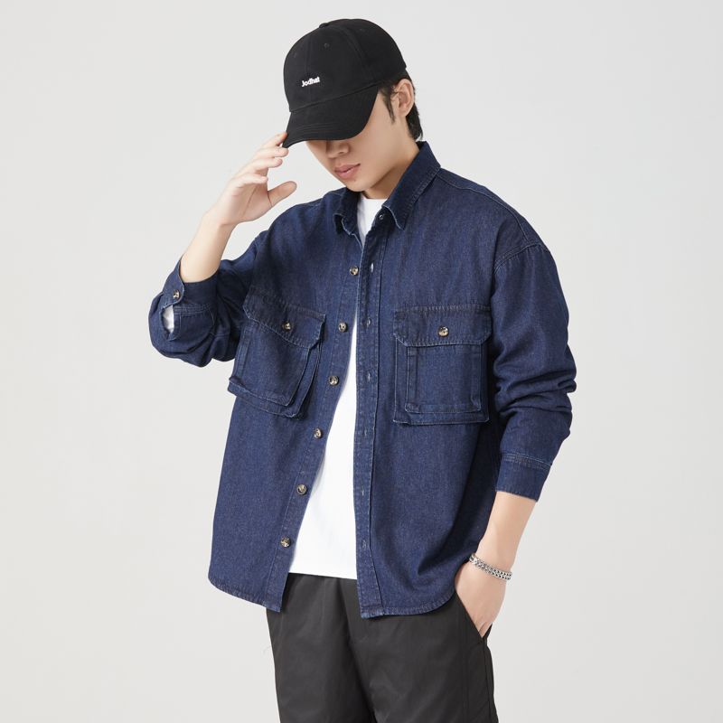 Męskie koszule robocze z czyst – Vintage Fashion Jacket recenzja i cena