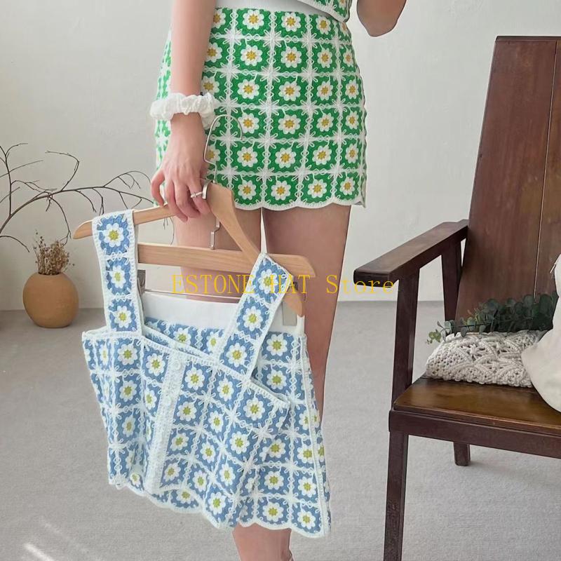 49MF Dwuczęściowy zestaw Boho  – Crochet Top Boho recenzja i cena
