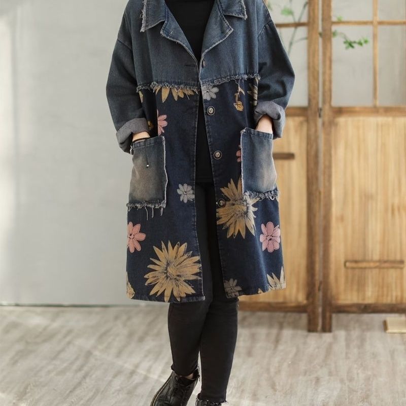 Damska kurtka jeansowa średnie – Vintage Trench Coat recenzja i cena