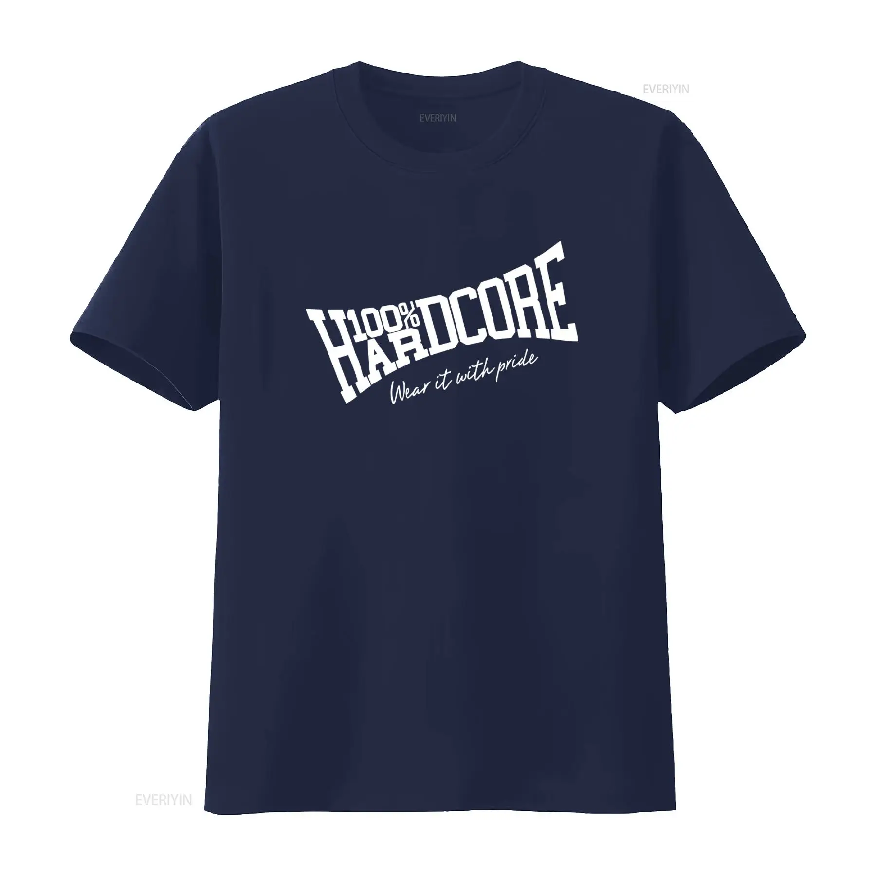 Męska koszulka 100 HARDCORE Ti – Vintage Fashion Logos recenzja i cena