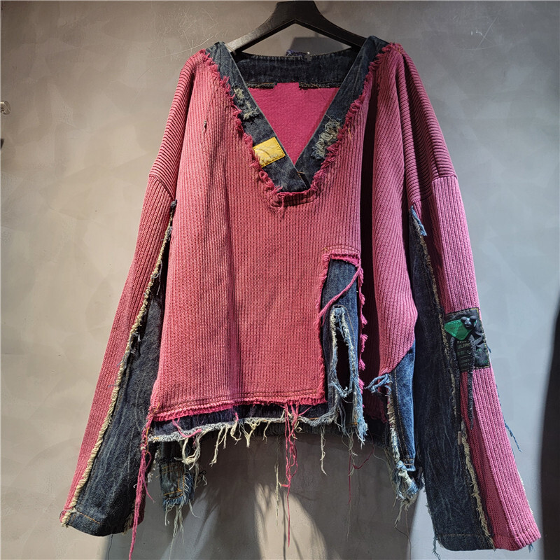 WTHT Modny damski sweter z den – Vintage Fashion Influencers recenzja i cena