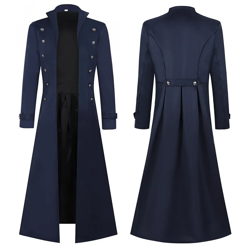 Męski strój pirata w stylu śre – Vintage Fashion Jacket recenzja i cena