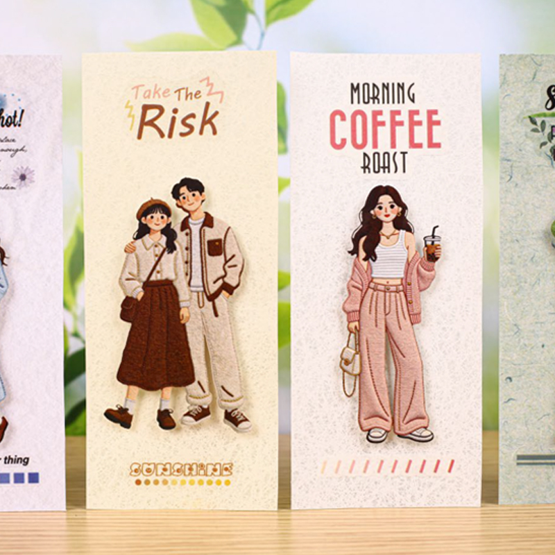 Zestaw naklejek w stylu vintag – Vintage Fashion Journal recenzja i cena