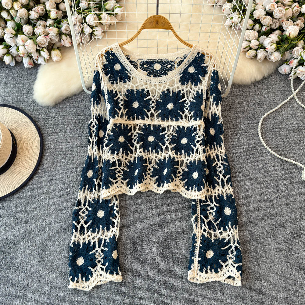 Kwiatowy top szydełkowy dla ko – Crochet Top Boho recenzja i cena
