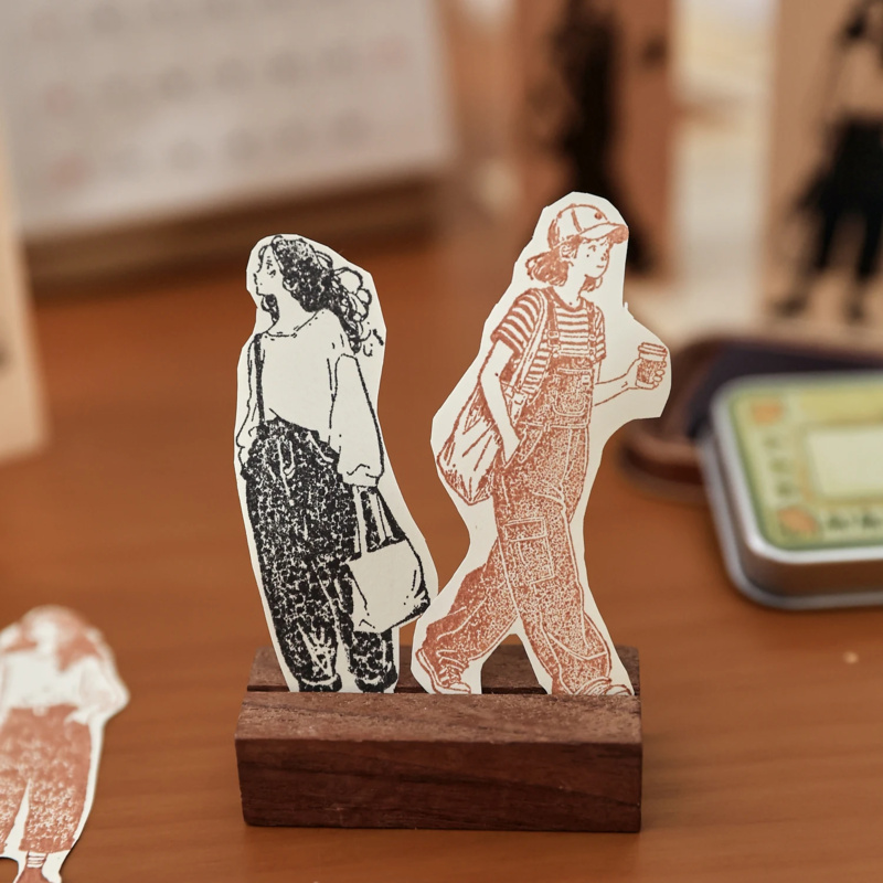 Kreatywny Stempel Drewniany Dz – Vintage Fashion Journal recenzja i cena