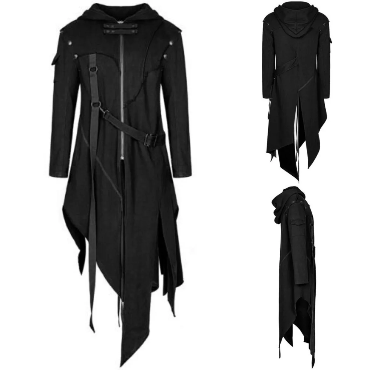 Płaszcz Steampunk Gotycka Kurt – Vintage Trench Coat recenzja i cena