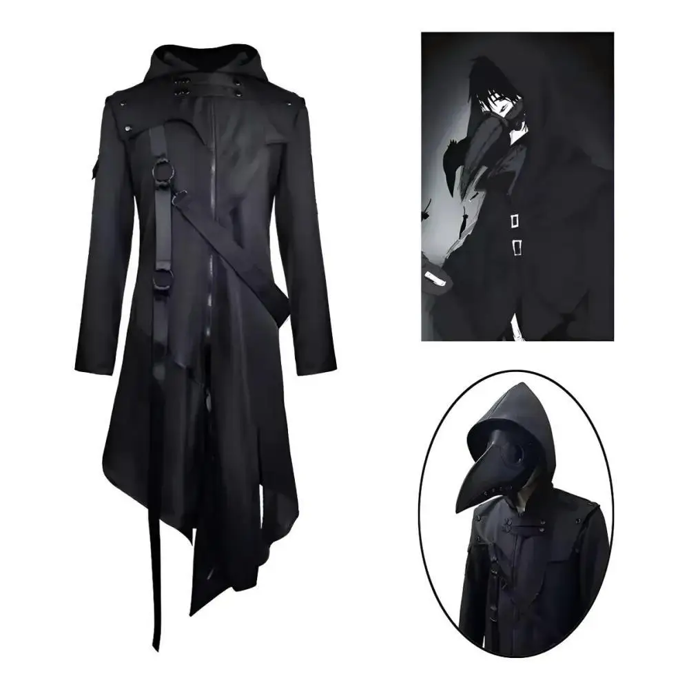 Płaszcz Steampunk Gotycka Kurt – Vintage Trench Coat recenzja i cena