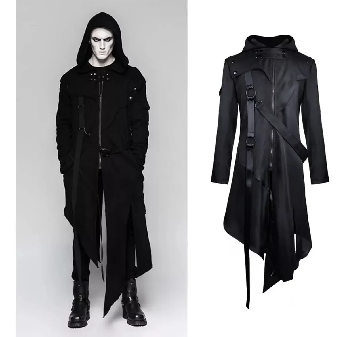 Płaszcz Steampunk Gotycka Kurt – Vintage Trench Coat recenzja i cena