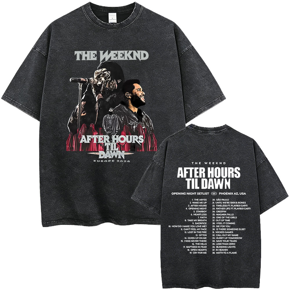 Koszulka Rapper The Weeknd Hur – Vintage Fashion Pop Up recenzja i cena