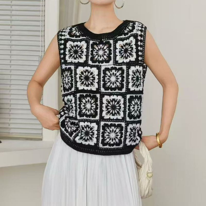 Bluzka na szydełku Granny Squa – Crochet Top Boho recenzja i cena