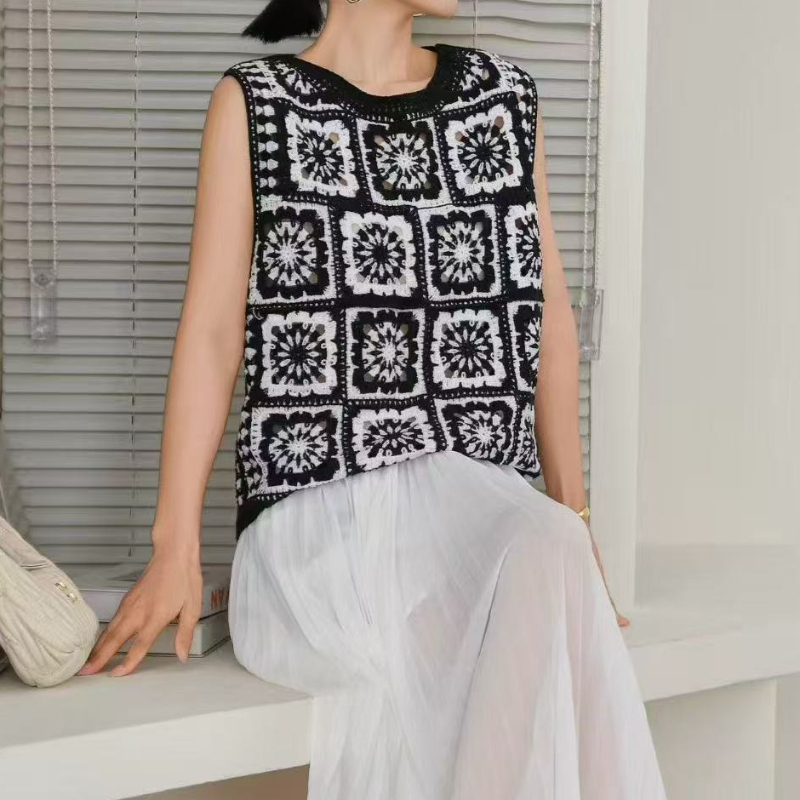 Bluzka na szydełku Granny Squa – Crochet Top Boho recenzja i cena