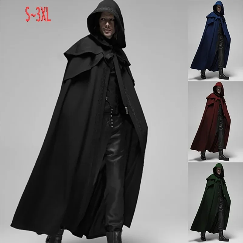 Męski strój cosplay monacha, ś – Vintage Trench Coat recenzja i cena