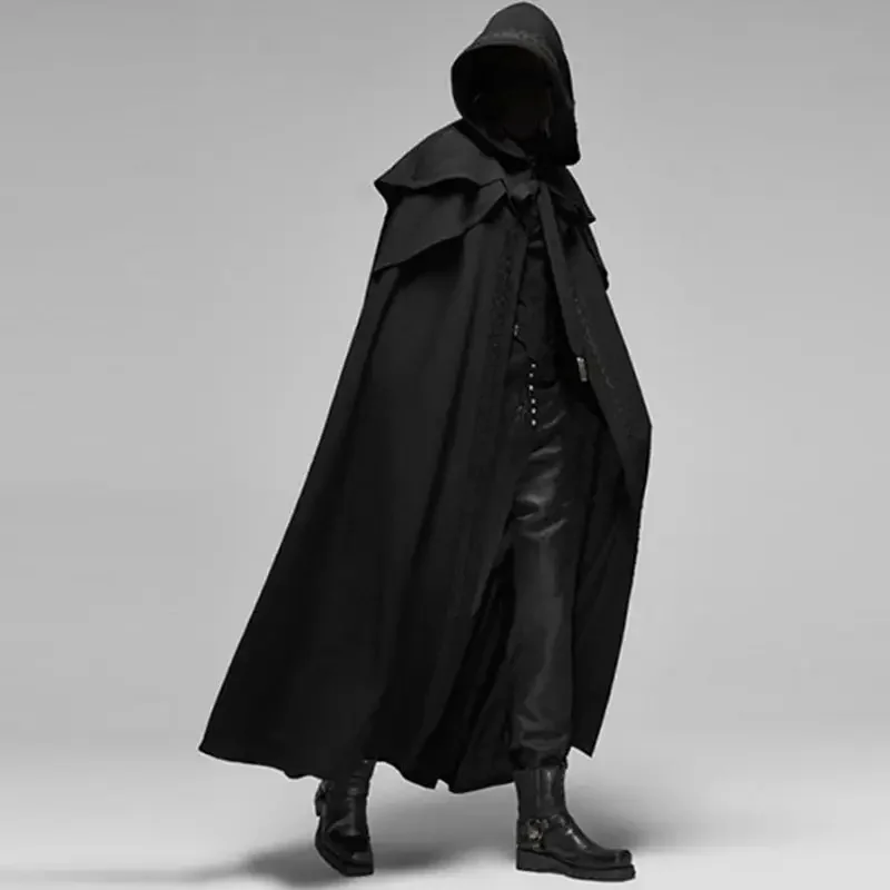 Męski strój cosplay monacha, ś – Vintage Trench Coat recenzja i cena