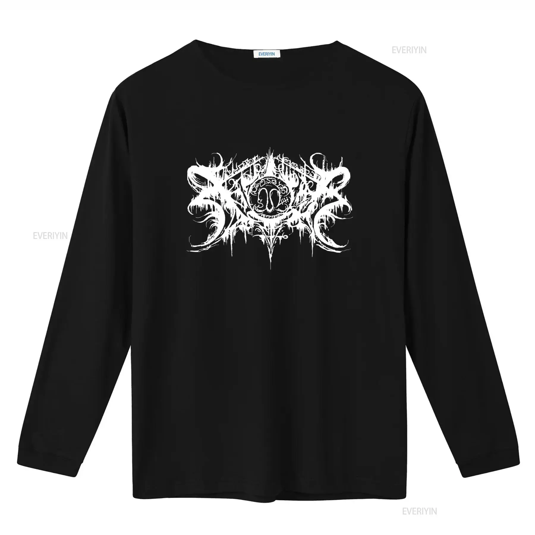 Koszulka metalowa z białym log – Vintage Fashion Logos recenzja i cena