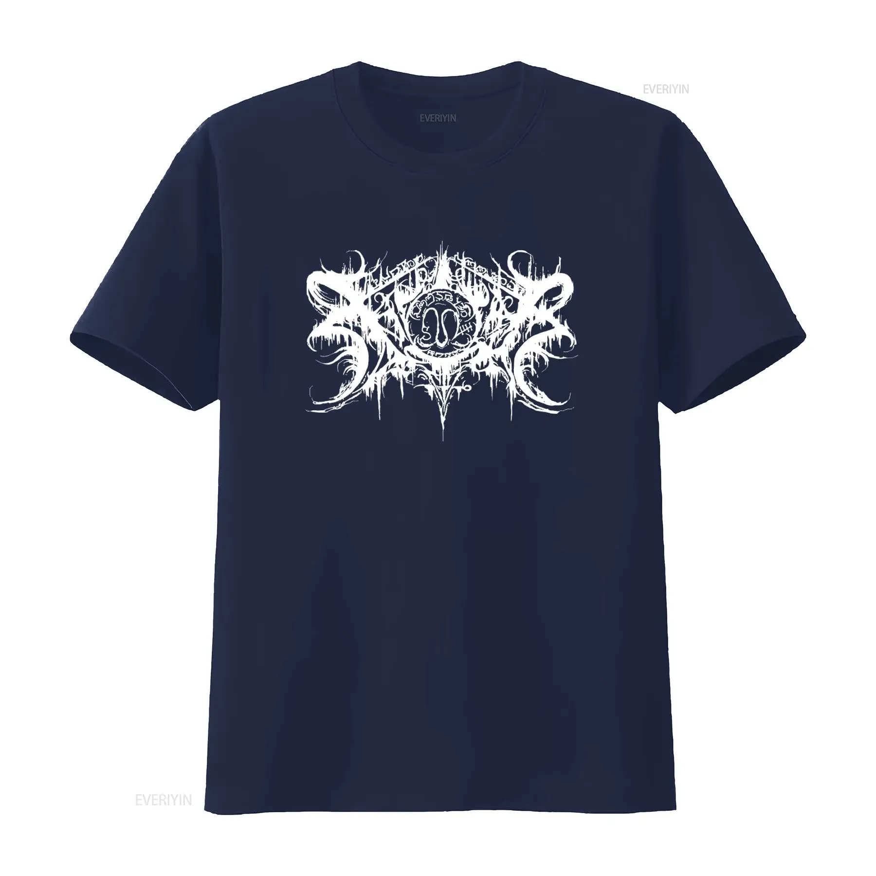 Koszulka metalowa z białym log – Vintage Fashion Logos recenzja i cena